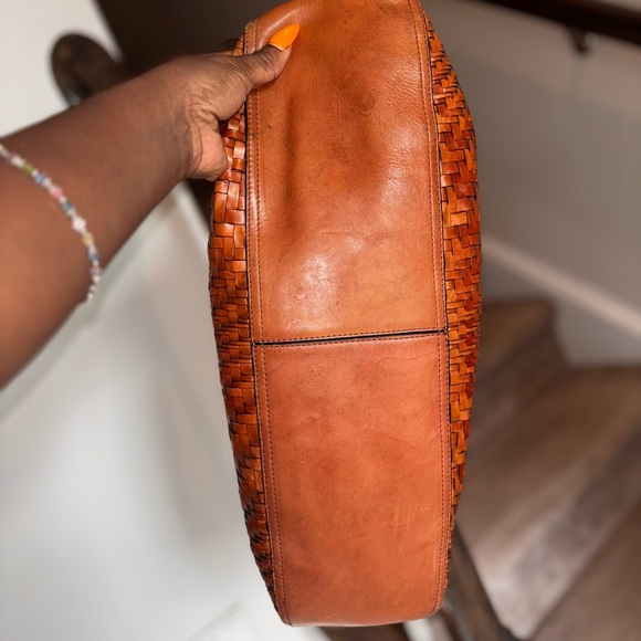 Cole Haan Genevieve Weave Large Triangle Tote - Picture 4 of 10